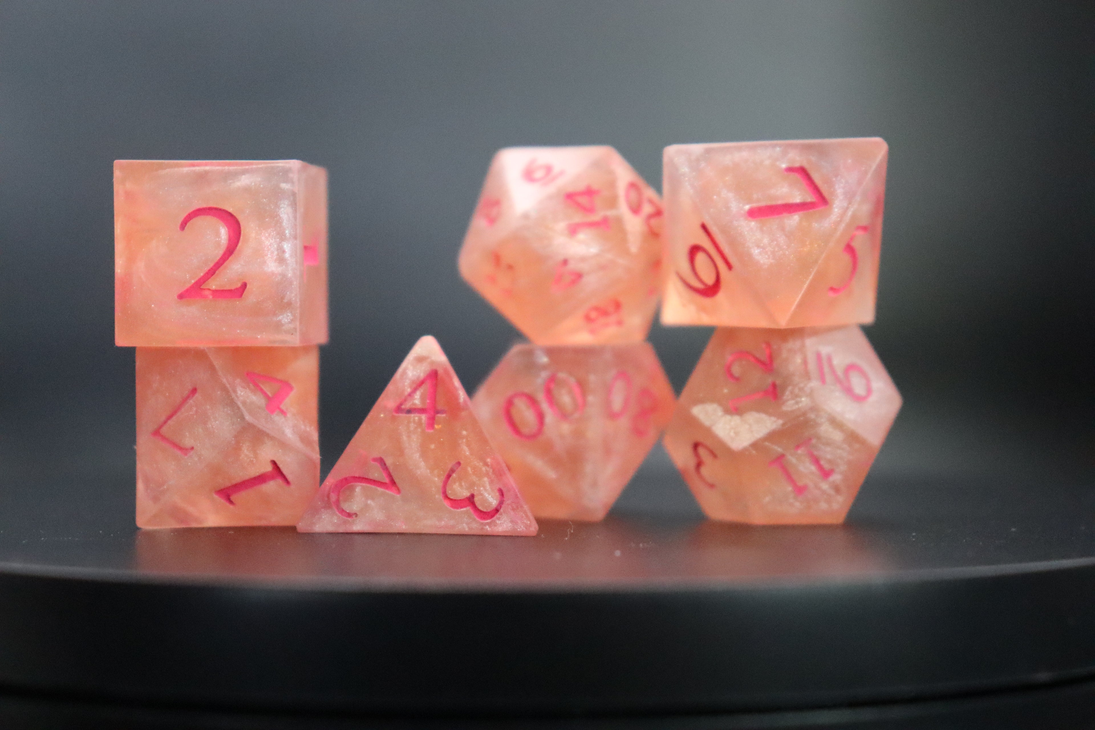 Rose Gold Dice