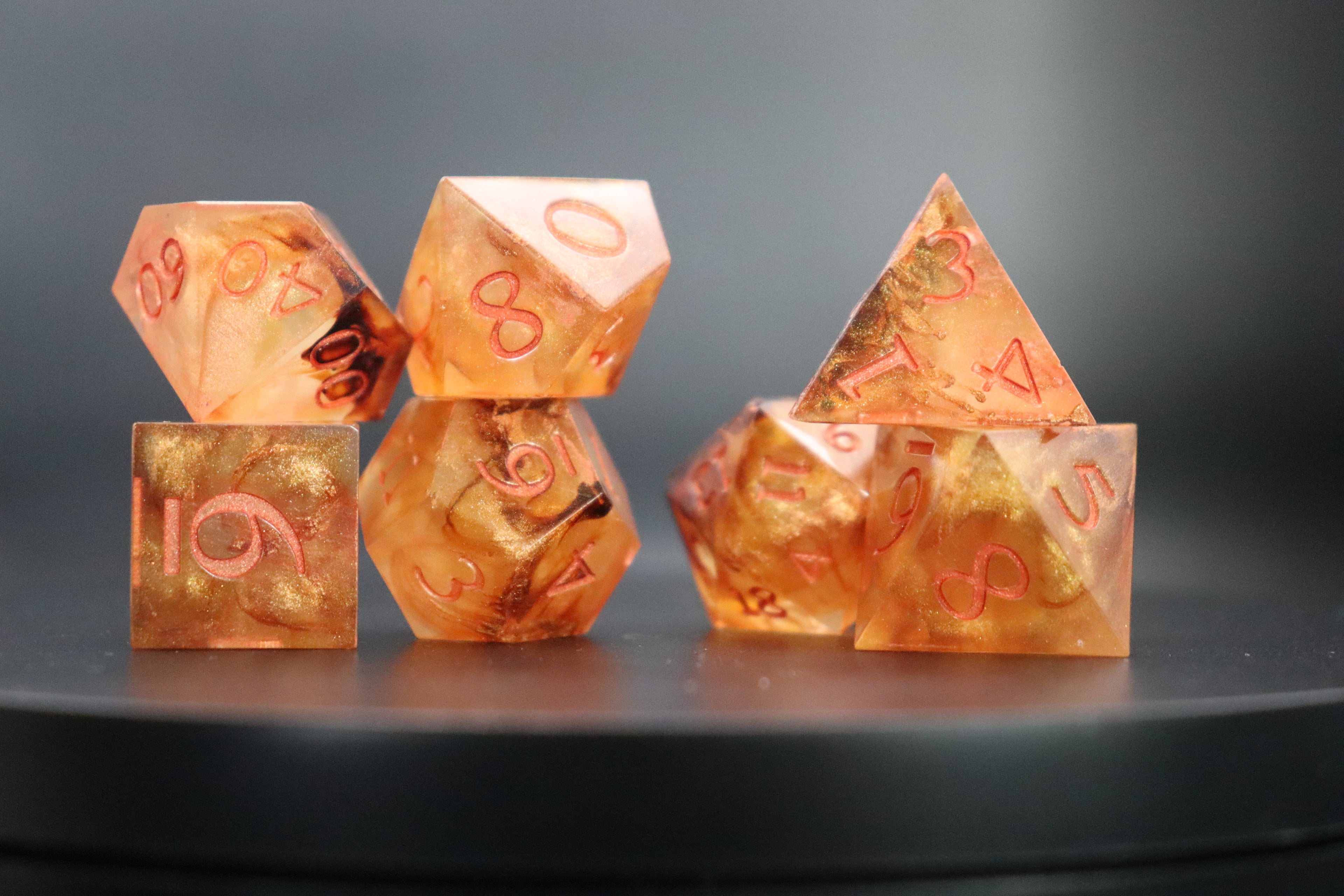 Golden Orbs Dice