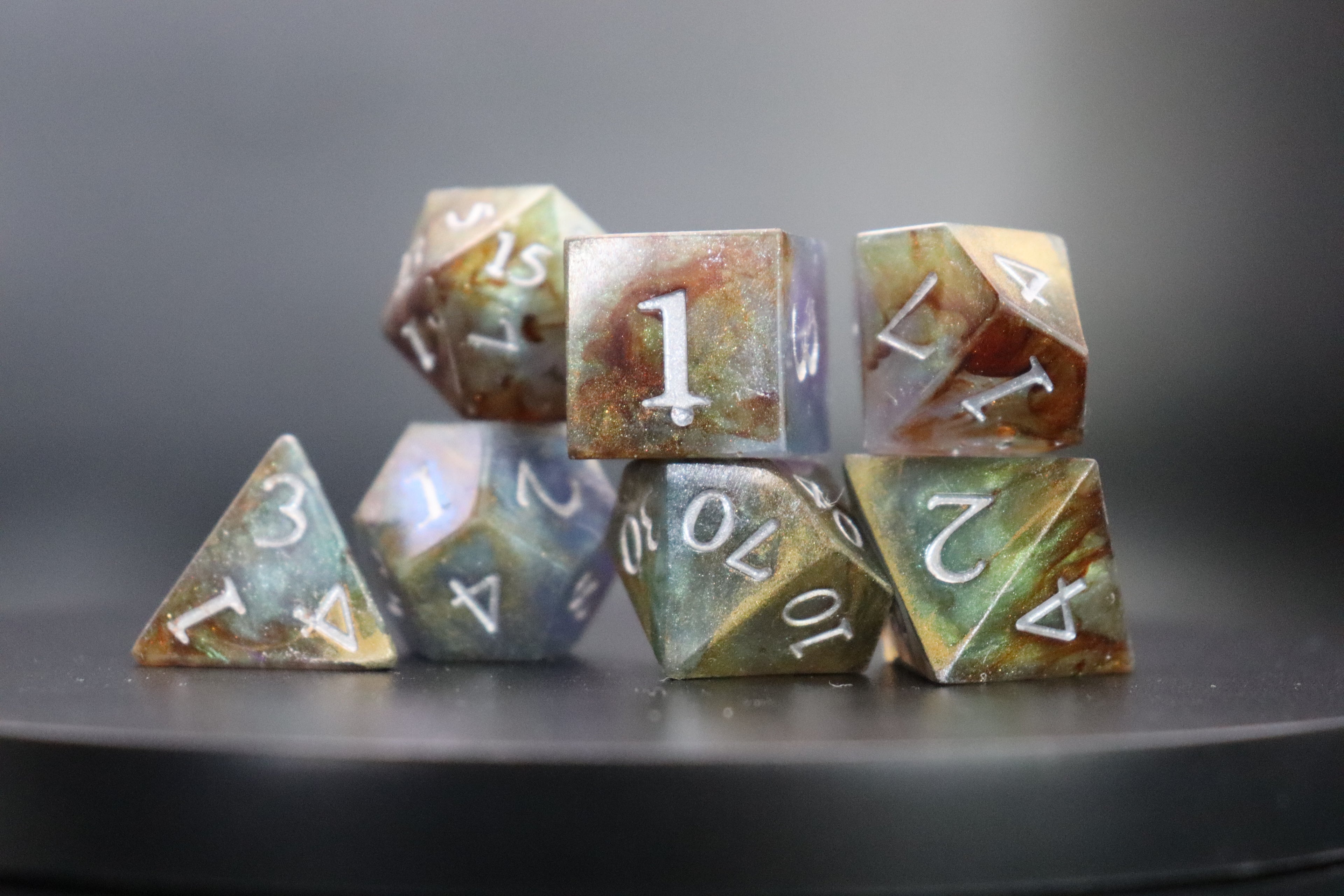 Fantasy Gold Dice