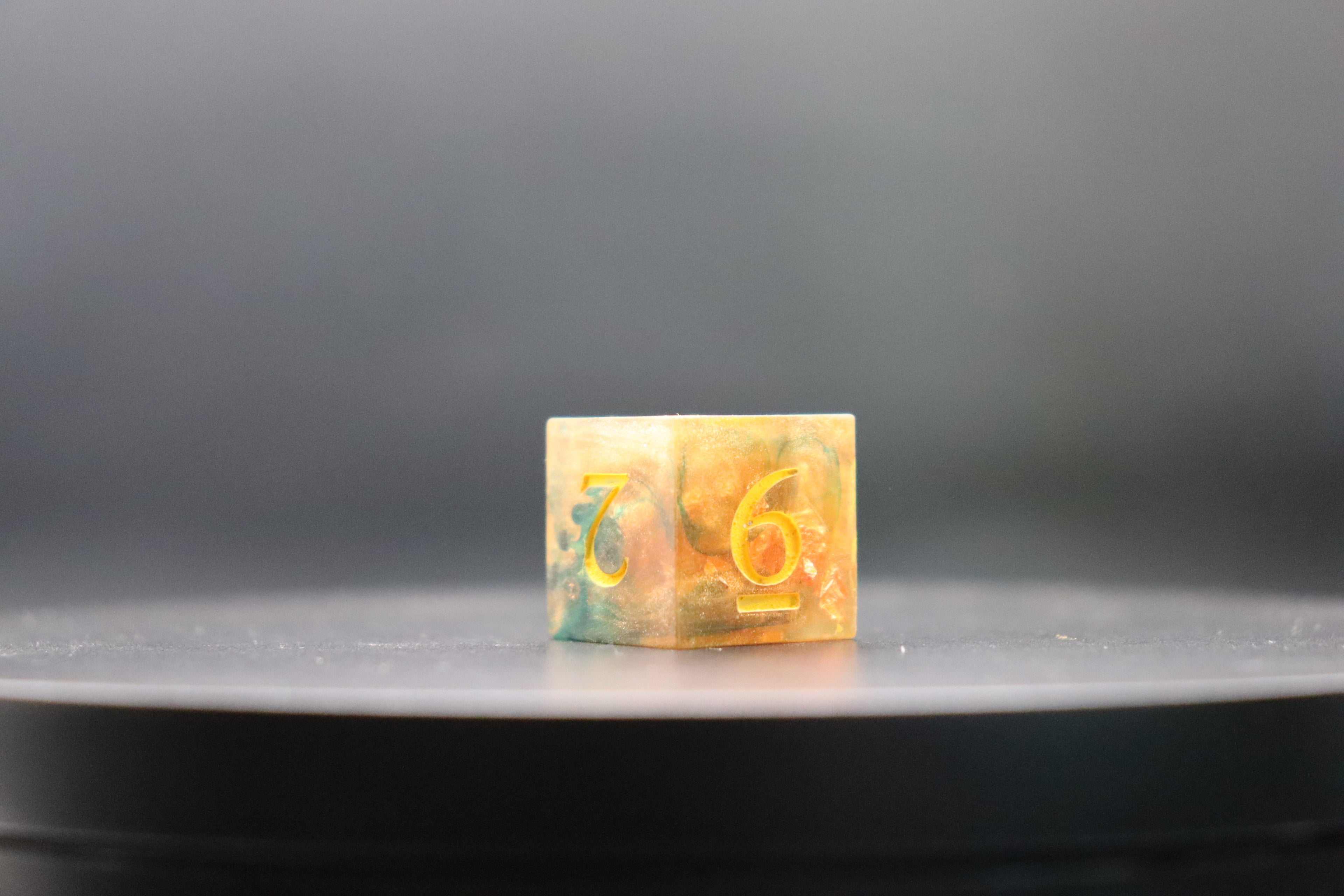 Molten Copper Dice