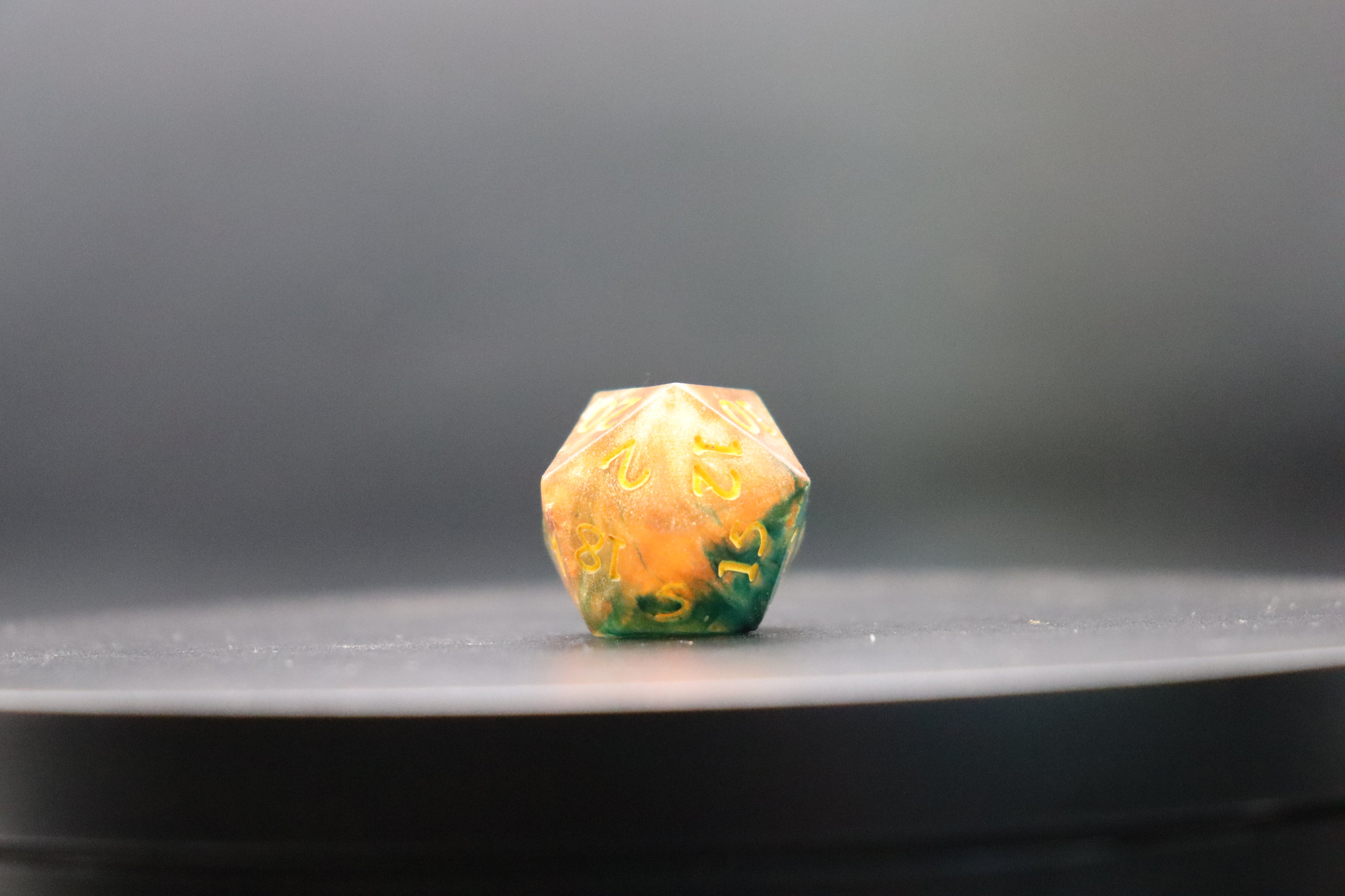 Molten Copper Dice
