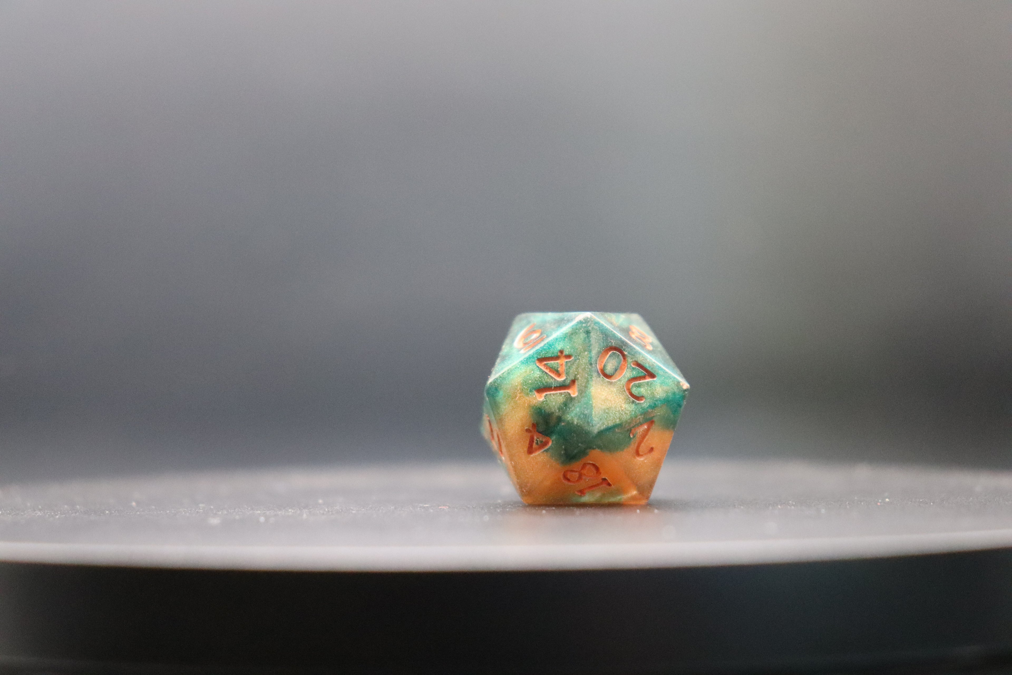 Oxidizing Copper Dice
