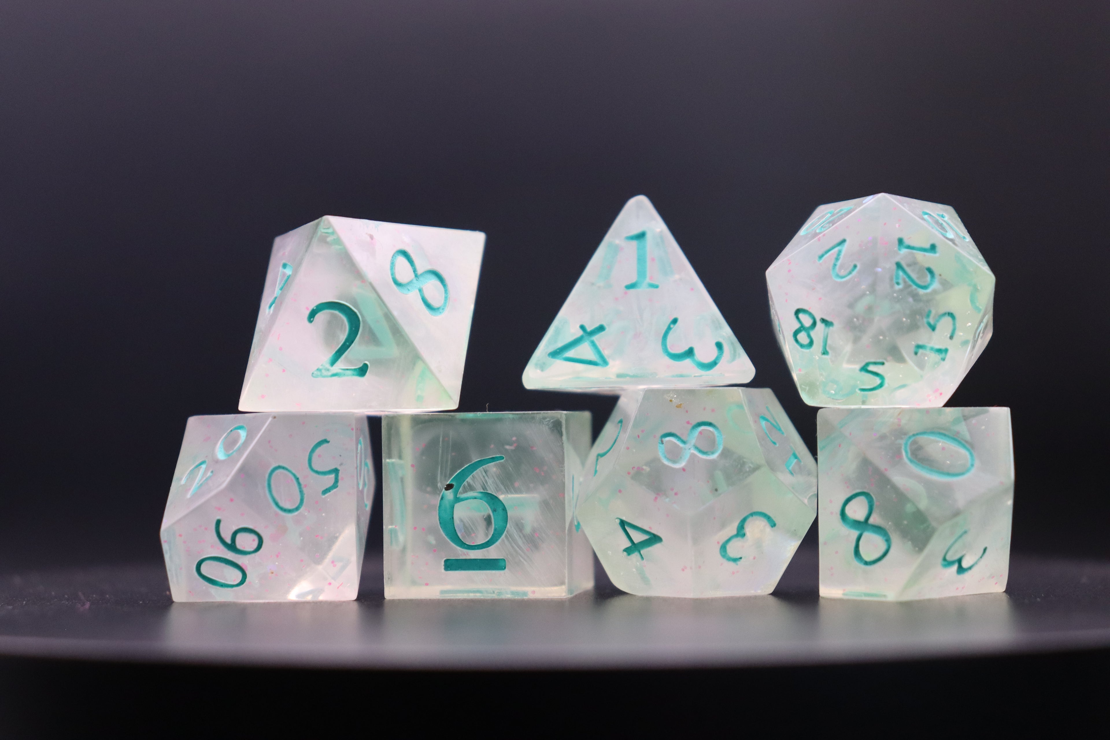 Prismatic Crystal Dice