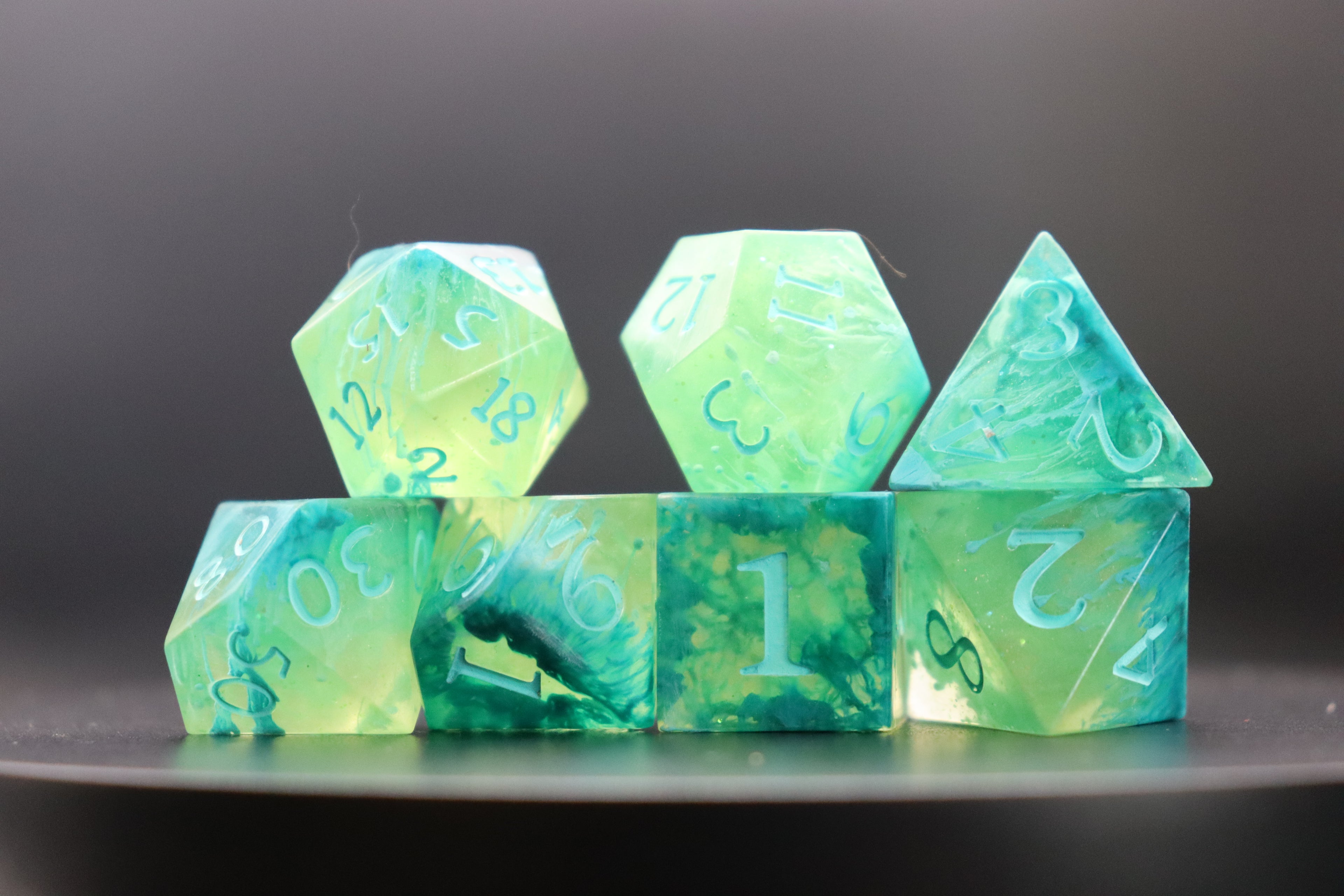 Emerald Tide Dice