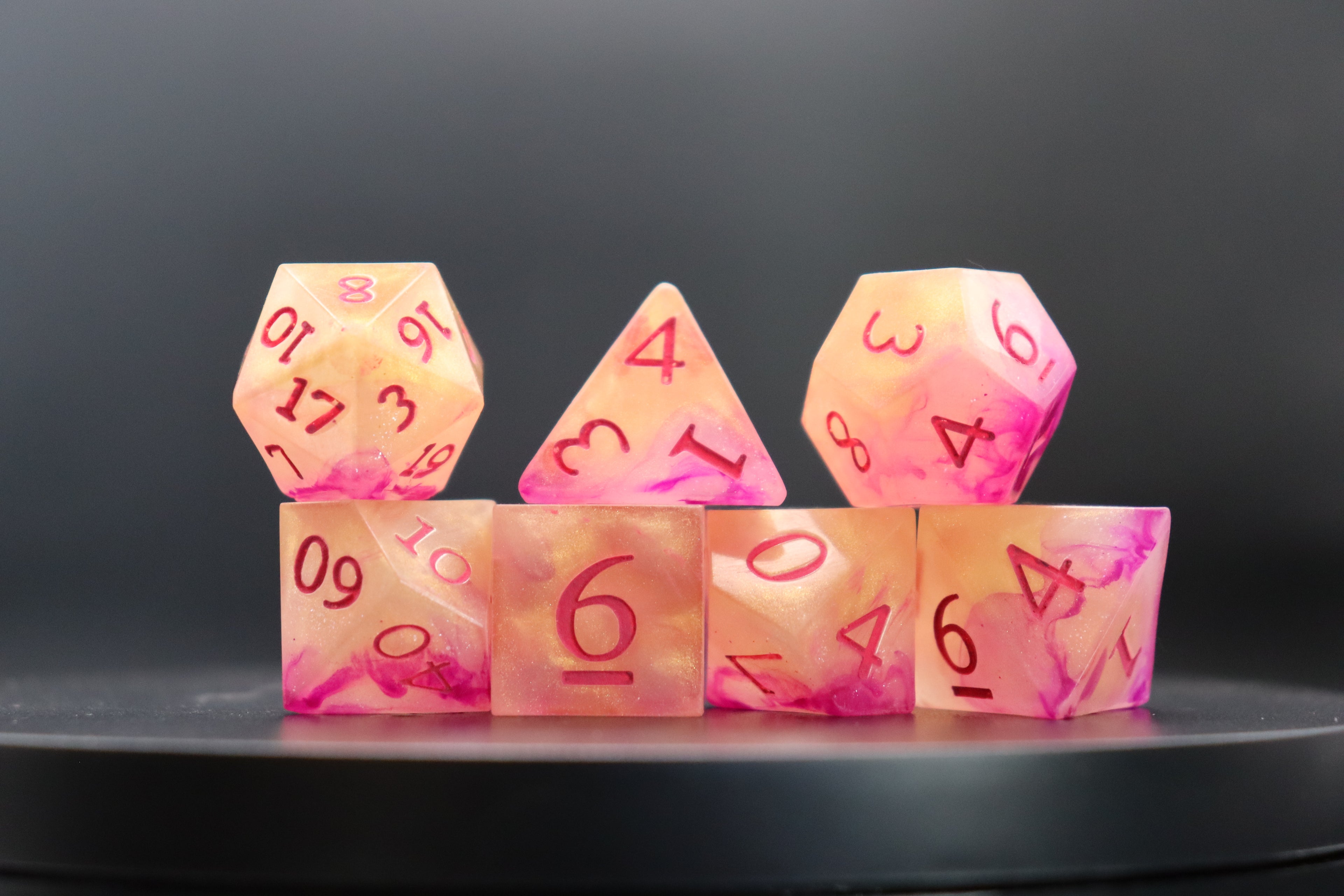 Raspberry Lemonade Dice