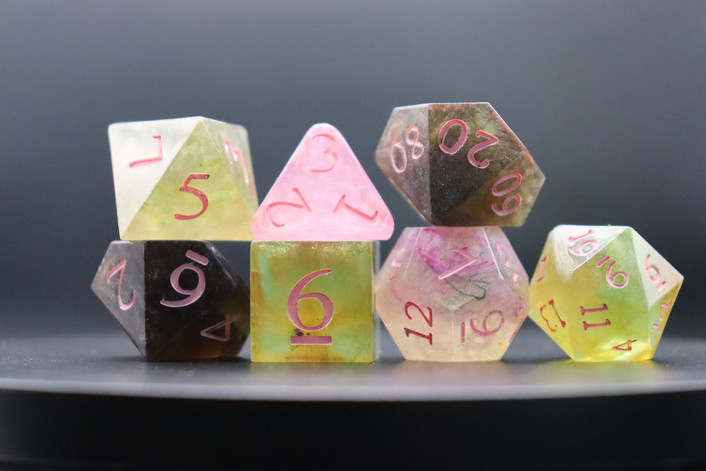 Sunset Prism Dice