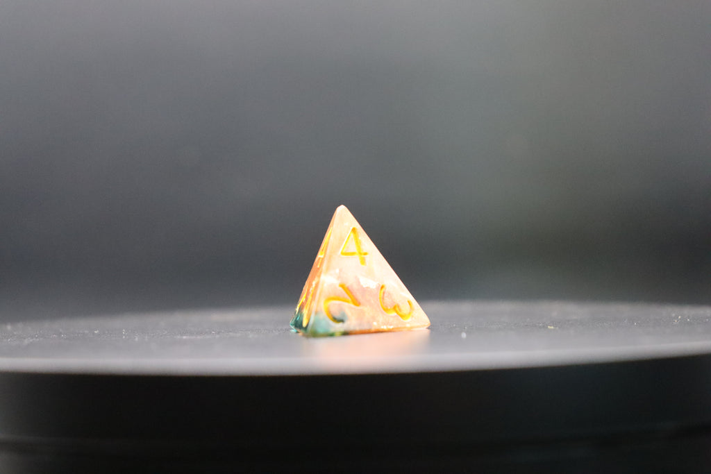 Molten Copper Dice