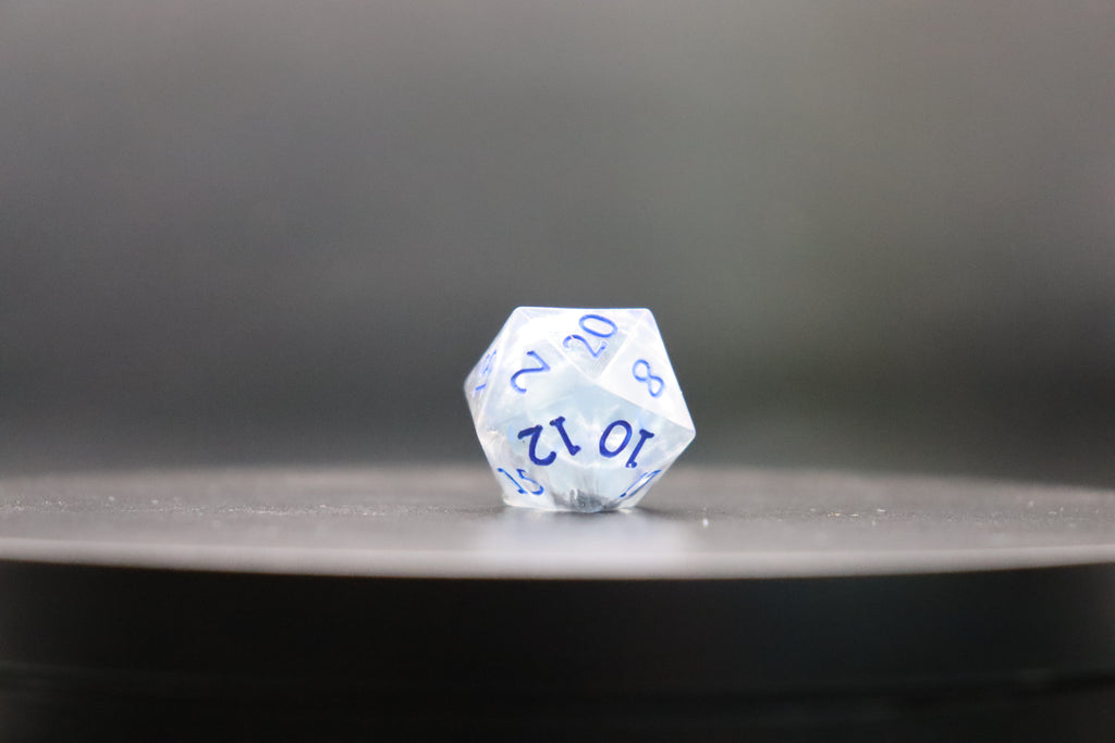 Silver Bulb Dice