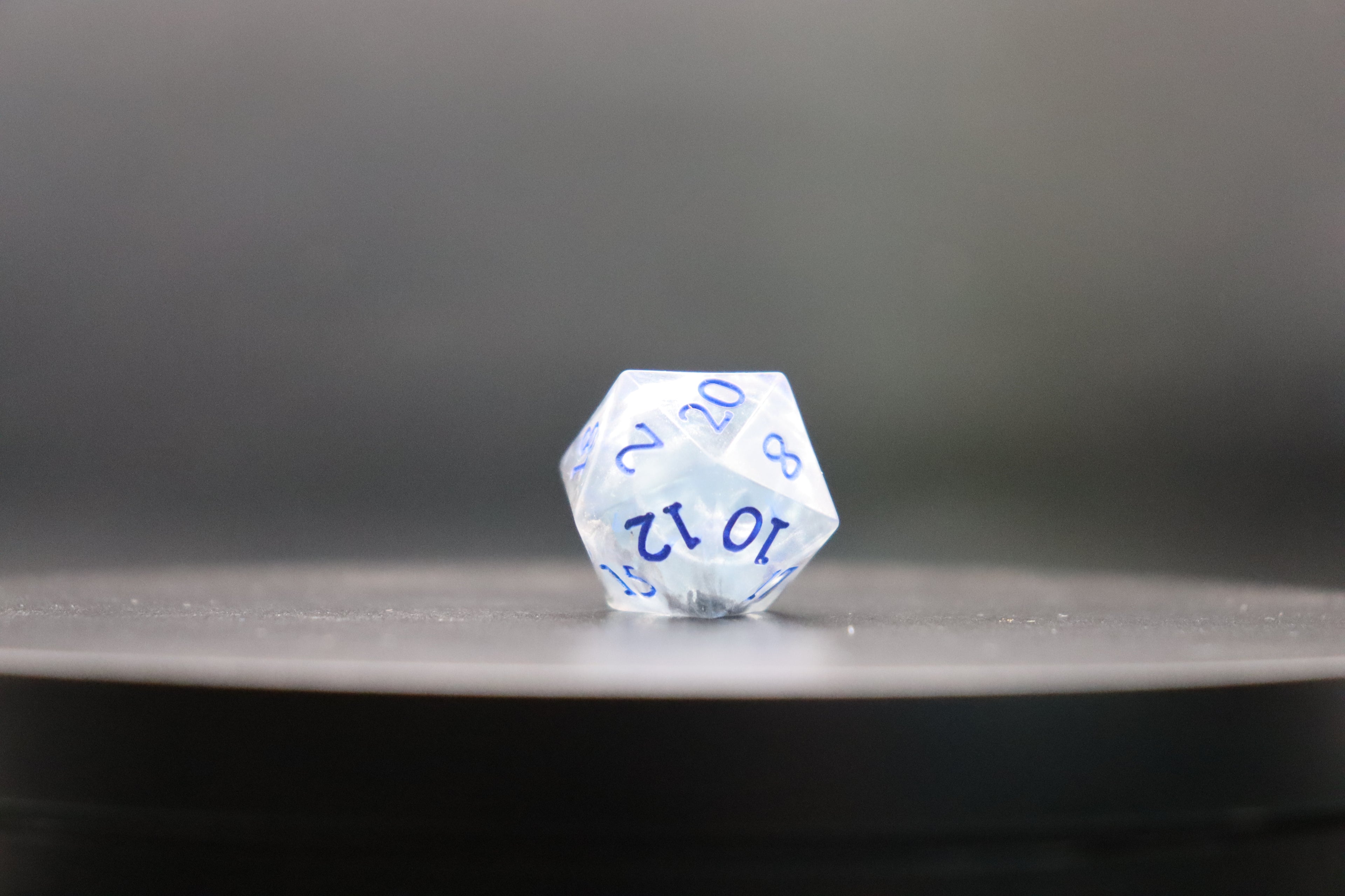 Silver Bulb Dice