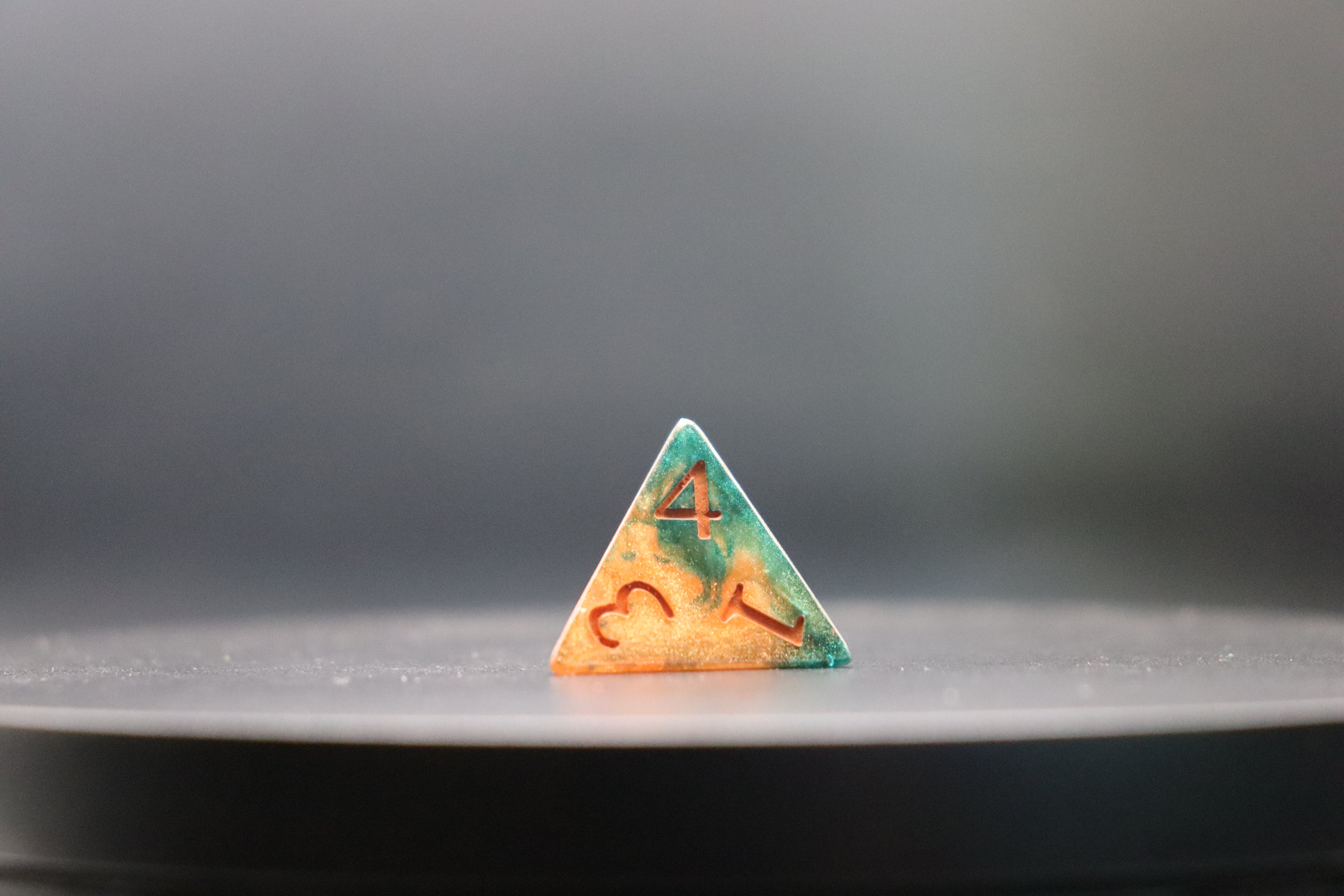 Oxidizing Copper Dice